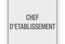 Mot du Chef d'Etablissement