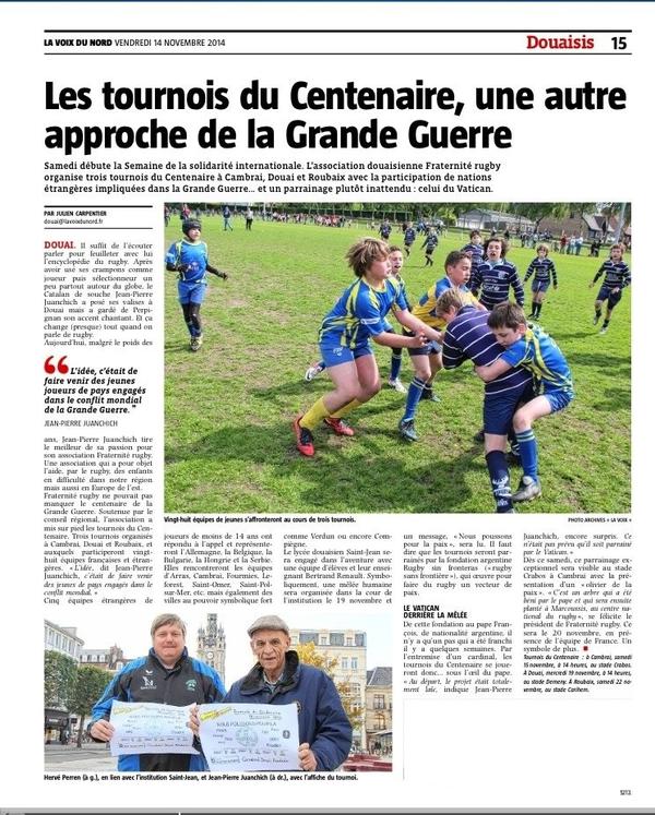 tournois du centenaire