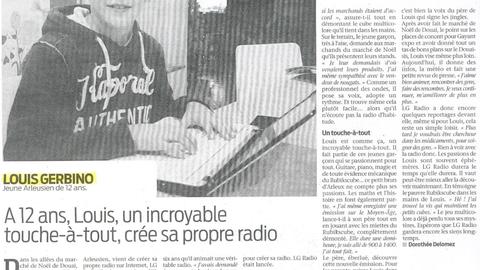 Louis Gerbino lance sa radio ! 001