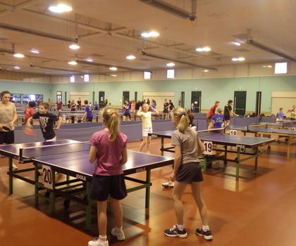 Programme chargé en tennis de table !