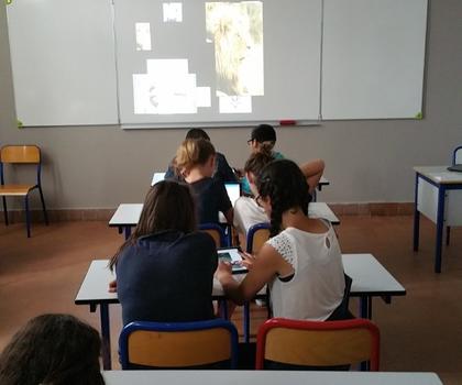 Une salle spécialement conçue pour les Ipad!