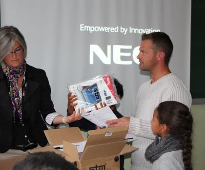 Remise officielle des IPad aux élèves de 6ème