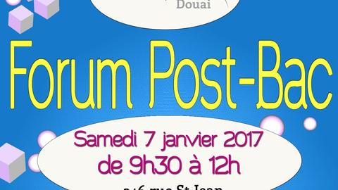 Affiche Forum post-bac 2017