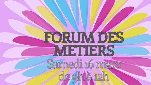 Forum metiers 2019