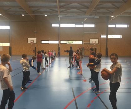 Liaison cycle 3 dans l’activité Basket Ball
