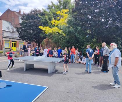 Inauguration Tennis de Table