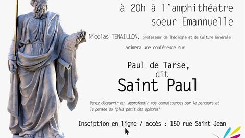 Conference Saint Paul - 26 septembre 2022