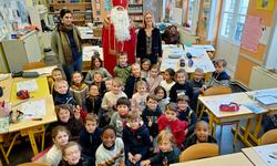 Saint Nicolas dans les classes