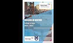Dossier de rentrée 2023/2024 - Collège et Lycée