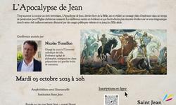 Conférence sur l'Apocalypse de Jean par Nicolas TENAILLON
