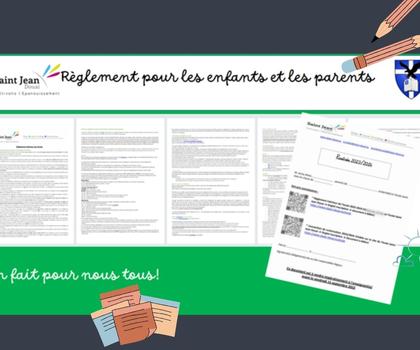 Remise du règlement aux élèves (du CP au CM2)