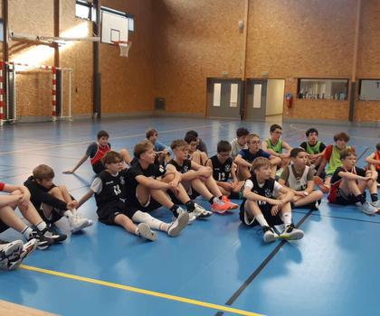 Première journée qualificative en benjamins et minimes garçons en basketball