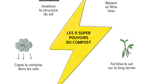 5 pouvoirs du compost