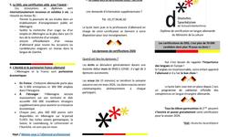 Ouverture des inscriptions à la Certification Allemande !