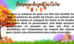 Semaine du goût en CE2A