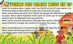 La ferme des Beaux Mecs en CP