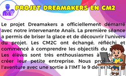 Dreamakers en CM2