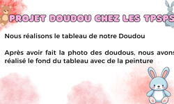 Projet doudou chez les TPSPS
