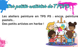 Les petits artistes de TPSPS
