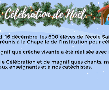 Célébration de Noël