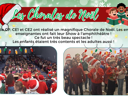 Les chorales de Noël