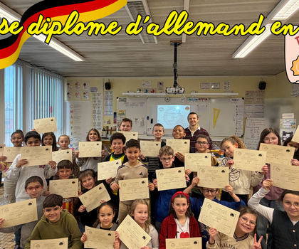Remise des diplomes en allemand