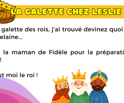 La galette chez Leslie