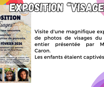 Visite de l'exposition 